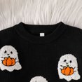 thumbnail image 6 of YDFCWXW Toddler Boy Girl Sweater Warm Pullover Sweatshirt Knitwear Knitted Winter Baby Clothes (Black, 12-18 Months), 6 of 7