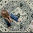 thumbnail image 5 of Wonnitar 2'x6' Boho Tribal Runner Rug,Vintage Kitchen Runner Rug, Soft Non Slip Washable Laundry Room Mat Indoor Throw Hallway Floor Carpet Runner for Bathroom Entryway Bedroom, 5 of 7