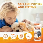 Cat Spray Deterrent, 120ml Anti Scratch Cat Training Spray, Indoor & Outdoor Use