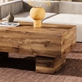 thumbnail image 5 of Ergonomic Wood Texture Coffee Table For Modern Living Rooms Rectangular In Finish Areas, 5 of 5
