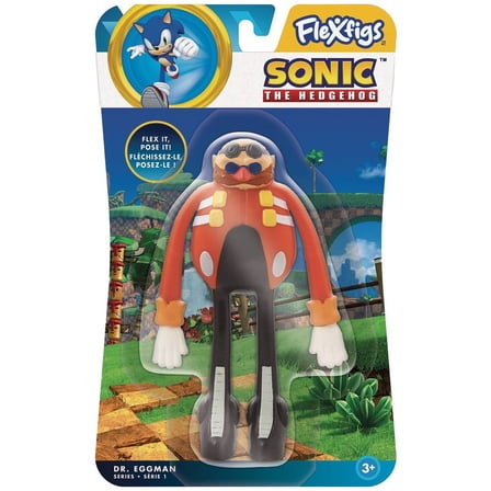Sonic The Hedgehog Flexfigs Dr. Eggman Bendable Figure