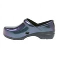 thumbnail image 2 of Anywear SRANGEL Women's Healthcare Professional Closed Back Clog, 9, Iridescent Purple, Black, 2 of 6