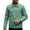 Green, variant on MXALUOB Men's Work Jacket Solid Color Button Front Trucker Jackets with Zipper Pockets Long Sleeve Trendy Casual Coat Winter Tops