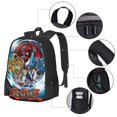 thumbnail image 6 of Yu-Gi-Oh Backpacks Bookbag Casual Daypack Backpacks for Travel Work Camping Office, 6 of 7