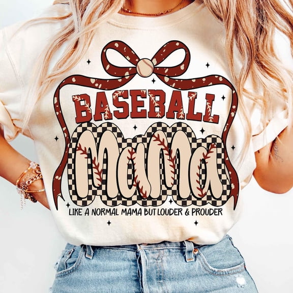 Retro Baseball Shirt Bundle, Baseball Coquette Bow Shirt, Baseball Shirt, Baseball Mama Shirt, Game Day Baseball Shirt, Checkered Baseball Shirt Gift
