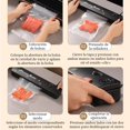 thumbnail image 6 of Vacuum Sealer Machine for Food Storage, Automatic Food Vacuum Sealer with 10Pcs 7x10inch Vacuum Bags, Compact Food Saver Vacuum Sealer for Home Use, Dry & Moist Food Modes, US Plug - One-Touch Operat, 6 of 8