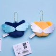 thumbnail image 1 of 2pcs Cherry Blossom Sun Devil Plush Keychain - Soft Cotton Anime Character Doll Pendants, 1 of 5