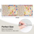 thumbnail image 5 of Pioneer Flower Floral Print Pattern Kitchen Rug Mat,Kitchen Runner Rugs Non Skid Washable,Decorative Kitchen Floor Mats for Kitchen,Sink,Laundry,17"X47", 5 of 5