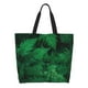 thumbnail image 1 of Balery Green Leave Fern Bolsa Tote Estilo Estético con Cremalleras, Bolsa de Hombro, Bolsa de Compras Grande y Plegable, 1 of 8