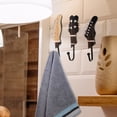 thumbnail image 4 of Shisuyan 3Pcs Decorative Resin Guitar Shape Hooks Wall Hook Home Music Decorations, 4 of 9