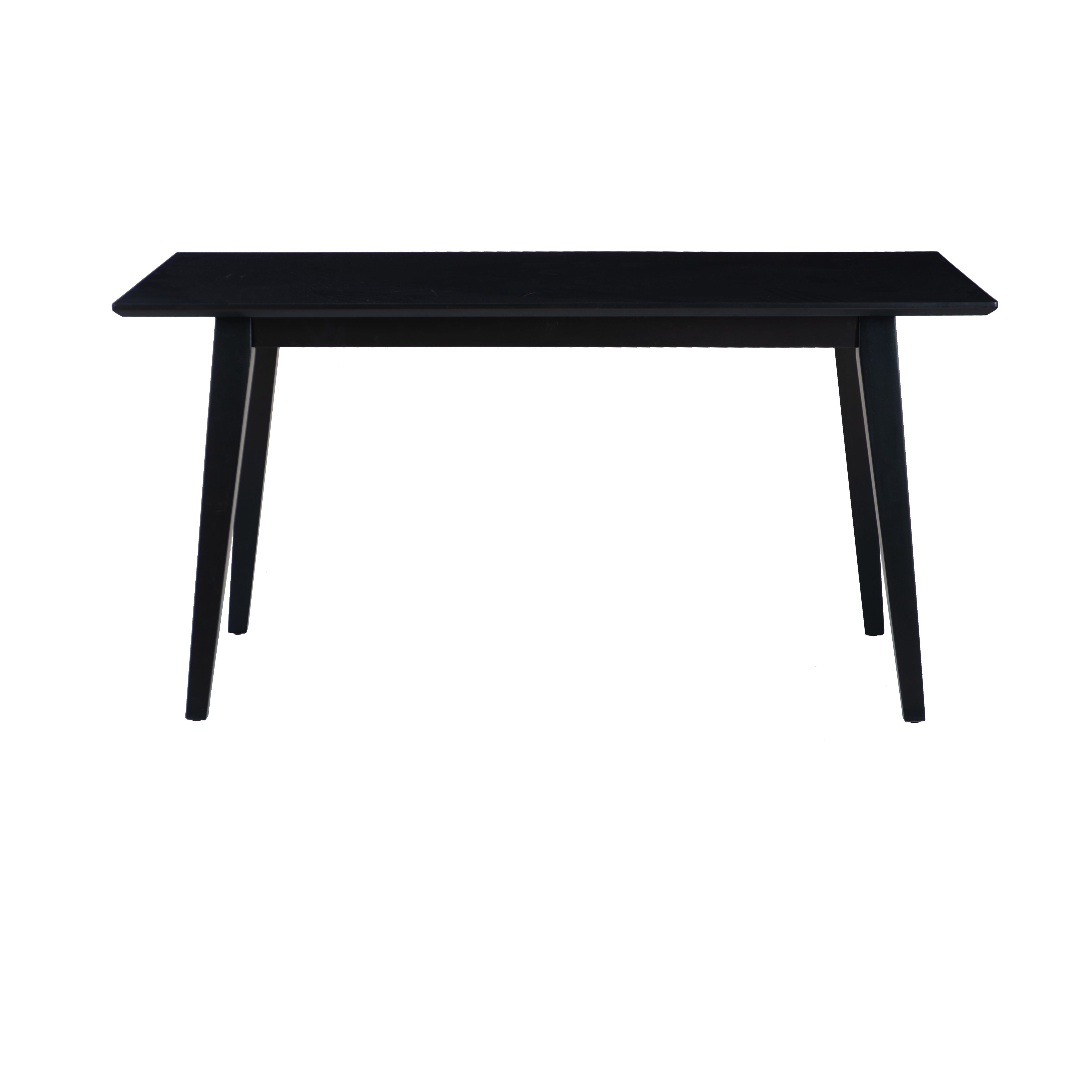 Powell Crawford 6-Piece Indoor Dining Set, Black