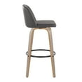 thumbnail image 5 of Toriano 30" Fixed-Height Bar Stool, Bar Chairs, Swivel Bar Stools, Bar Stools Set of 2, 5 of 6