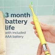 Philips One By Sonicare Battery Toothbrush, Mango, HY1100/02