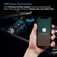 thumbnail image 2 of Adaptador inalámbrico CarPlay 2023 Pro Slim Edition - El adaptador inalámbrico CarPlay más pequeño, nuevo y rápido - AutoSky - Coches CarPlay con cable de fábrica - Cables USB-A y USB-C - Se requiere, 2 of 5