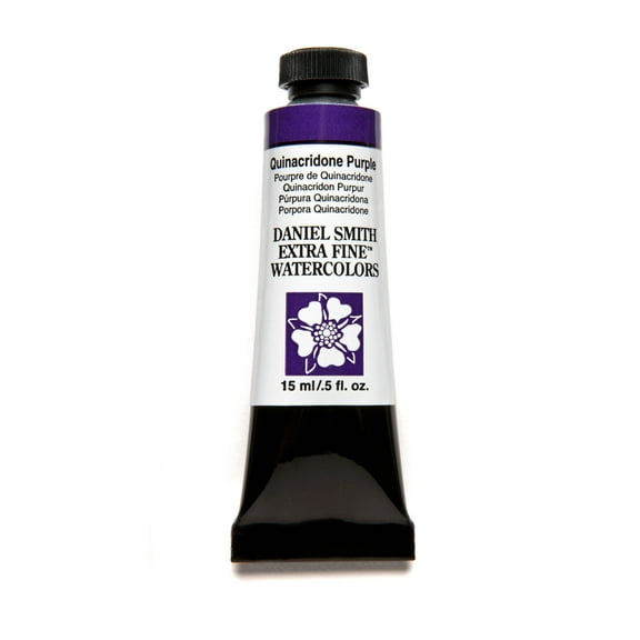 Daniel Smith Extra Fine Watercolor, 15 ml, Quinacridone Purple