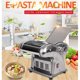 thumbnail image 2 of TOPCHANCES Electric Pasta Maker Machine Noodle Maker Pasta Dough Spaghetti Roller Pressing Machine Stainless Steel 135W for Home Use (2.5mm round noodle;3mm/9mm flat noodle), 2 of 11