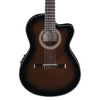 Ibanez GA35TCE Thin line Classical Nylon String Acoustic Electric Guitar, Dark Violin High Gloss, Sunburst