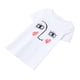 thumbnail image 1 of Camiseta de manga corta con estampado de patrón lindo de verano para mujer Camiseta gráfica L Sunnimix  Camiseta con estampado de mujer, 1 of 8