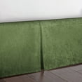thumbnail image 3 of Juno Velvet Caper Platform Bed Skirt Californina KIng 18" Drop, 3 of 4