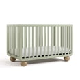thumbnail image 6 of Storkcraft Amalfi Deluxe 5-in-1 Convertible Crib with with Bonus Toddler Guardrail, Sage with Driftwood, 6 of 20