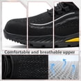 thumbnail image 3 of Safety Trainers Mens Womens Steel Toe Cap Trainers Lightweight Safety Shoes Comfortable Work Shoes Breathable, 3 of 7