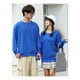thumbnail image 4 of Sudadera Cuello Redondo Color Sólido Sudadera Hombre Y Mujer, 4 of 8