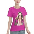 thumbnail image 2 of Women's Basic Short Sleeve T-Shirt Demon Slayer Blade Nidouzi, 2 of 6