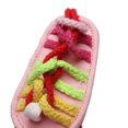 thumbnail image 5 of Txlixc Sandalias antideslizantes neonatales, primer par de zapatos para caminar Txlixc poliéster, 5 of 5