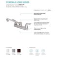 thumbnail image 3 of Laguna Brass 1300CP RV Mobile Home Non-Metallic Swivel Kitchen Sink Faucet Chrome Finish, 3 of 3