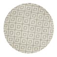 thumbnail image 3 of Unique Loom Trellis Shag Collection Area Rug - Ruth (10' Round Ivory/Gray), 3 of 11