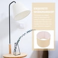 thumbnail image 3 of HEALEEP Cloth Lampshade for Home Beige Shade Ornament Multipurpose Decor Easy Install 12.5x15.7in, 3 of 8