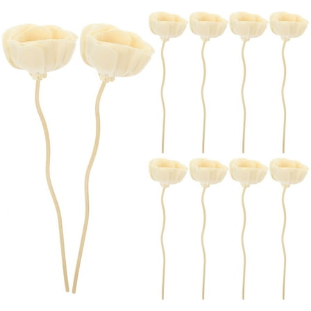 Worgeous Diffuser Reeds Flower Wood Flower Diffuser Sticks 10Pcs Room Fragrance