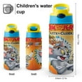 thumbnail image 2 of Tom And Jerry Kids Water Bottle with Silicone Straw And Spill-Proof Lid, Stainless Steel Double-Wall Vacuum Insulated Water Bottles for Boys Girls, 2 of 8