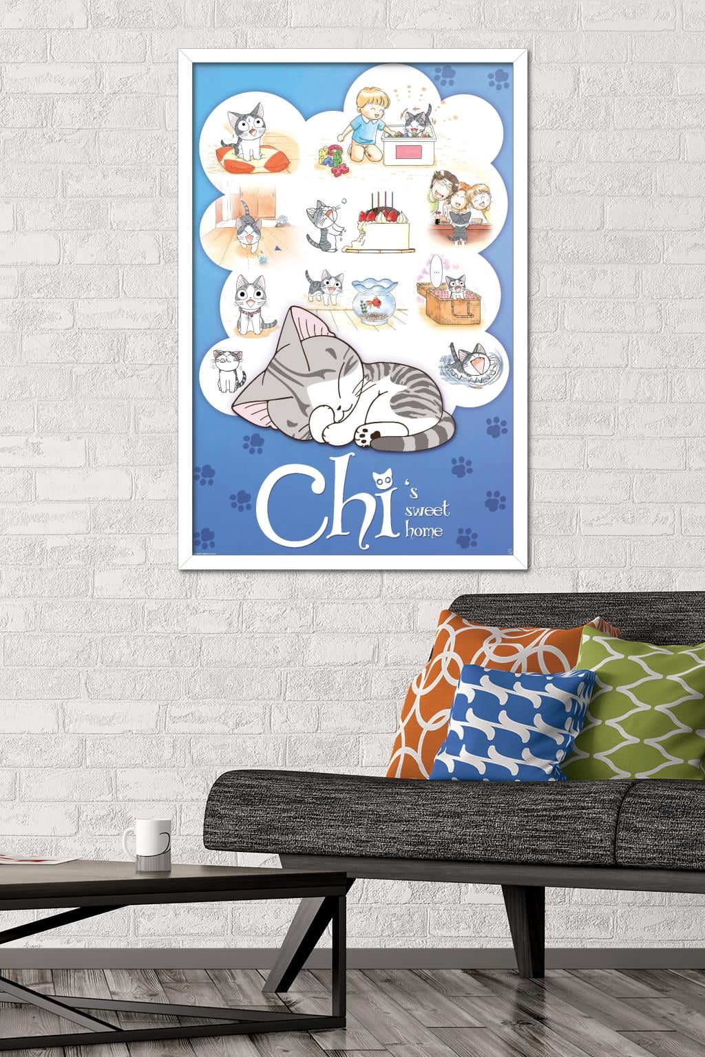 Chi's Sweet Home Wall Poster, 22.375" x 34" Framed