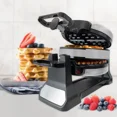 thumbnail image 2 of JS Gourmet - Double Belgian Waffle Maker, 2 of 5