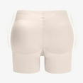 thumbnail image 4 of Prolriy Padded Underwear for Women Ladies' Solid Color Flat Angle Buttock Lifting Artifact Buttock Latex Pad Buttock Shaping Butt Lifting Panties White S, 4 of 9