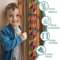 thumbnail image 3 of Blackout Kids Curtains,Boho Colorful Geometric Ethnic Pattern Childrens Insulated Curtains Set Of 2,Bedroom Essentials,Toddler Room Decor 42x54in(106x137cm), 3 of 5