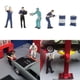 thumbnail image 3 of 1:64 Mini Figuras Pintadas Coloridas Figuras Miniatura Pintadas para Miniatura Kit de muñecas Azul, 3 of 9