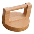 thumbnail image 4 of Barra de impresión en bloque de madera, herramienta de impresión, prensa de impresión manual, sello y relieve Mango redondo, 4 of 7