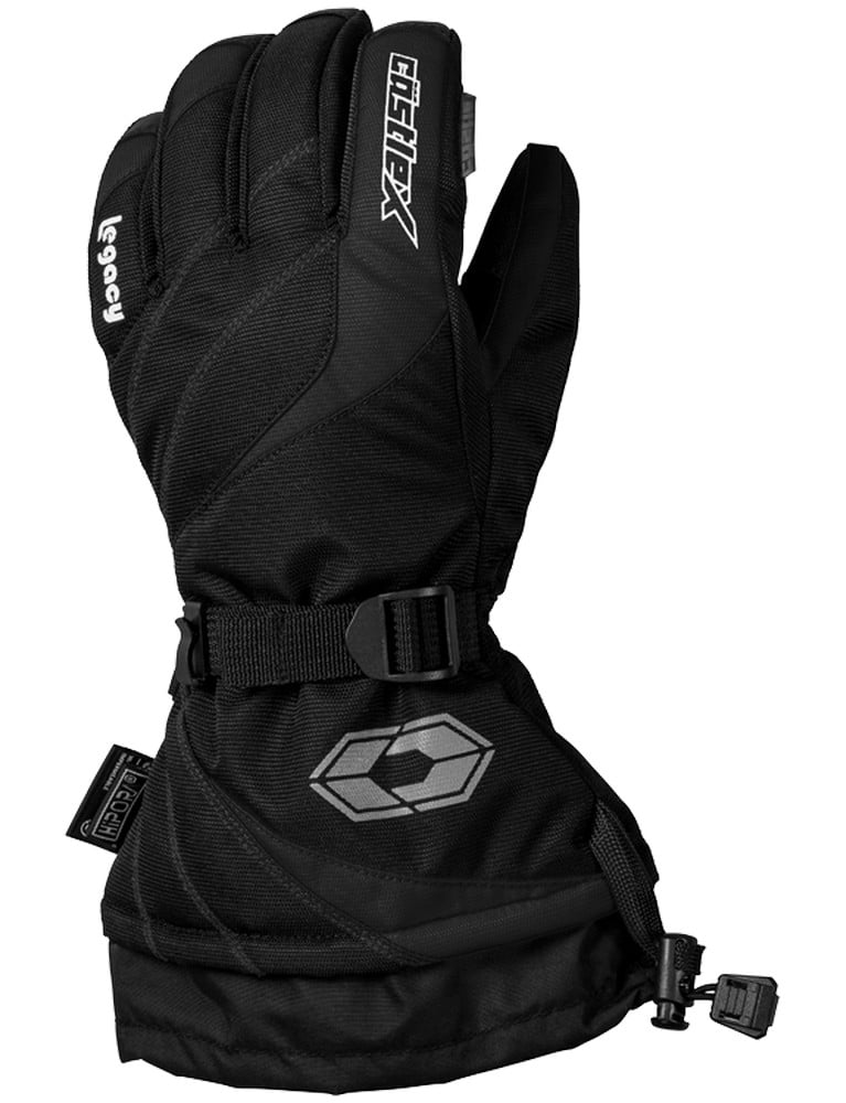 Castle X Legacy Women's Snowmobile Gloves Black 