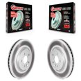 thumbnail image 1 of Genius Front Coated Disc Brake Rotors Pair for Car Jaguar F-Pace Land Rover Range Velar KG-101596, 1 of 9