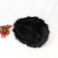 thumbnail image 4 of EeaseMX Gorro de piel sintética para invierno, cálido, a la moda, con orejeras de esquí esponjosas y para clima frío, para niñas y mujeres (negro), 4 of 7