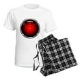 thumbnail image 4 of CafePress - HAL 9000 Eye Women's Light Pajamas - Women's Short Sleeve Print T-Shirt and Pants Light Cotton Pajama Set, 4 of 7