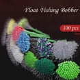thumbnail image 5 of Fishing Gear Fishing Supply Line Tackle Accessories Transparent High Concentricity Float Fishing Bobber Rubber Bean Anti-wrapped Beans Space Bean M SPOT, 5 of 8