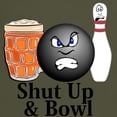 thumbnail image 3 of CafePress - Shut Up And Bowl Logo 10 Design Fron T Shirt - Men's Classic Graphic Cotton T-Shirt, 3 of 4