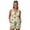 Boho Mandala Flower, variant on Xoenoiee Boho Mandala Flower Print Blouson Tankini Swimsuits for Women 2026 Tummy Control Two Piece Bathing Suits with Sporty Pockets Swim Shorts, S