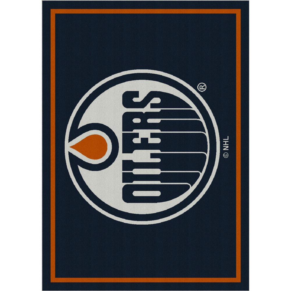 Imperial Sports Rugs NHL Spirit Area Rug Edmonton Oilers 01211 NHL
