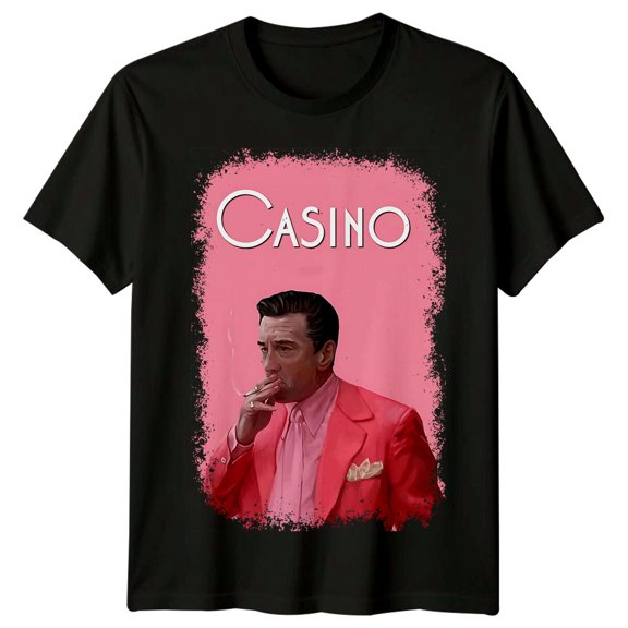Casino (1995) Movie Poster Inspired T-Shirt Retro Tee Unisex