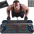 thumbnail image 1 of Push-up Board with Exercise Bands - Train Chest & Arms, 1 of 5