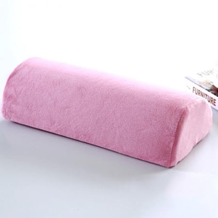 Half Moon Bolster Semi-Roll Knee Pillow Ankle & Knee Support Elevation Back Lumbar Neck Relief Pain Quality Memory Foam Filling